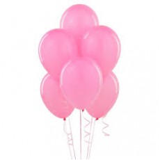 Balloons latex pink x10